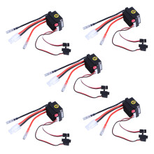 5X Rc ESC 320A 6-12V Gebürsteter ESC Drehzahl Regler mit 2A BEC für RC Boot U6L5