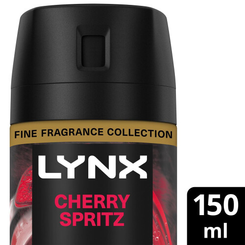 Lynx Lynx Cherry Spritz Premium Deodorant Body Spray 150ml, 18 Pack 1