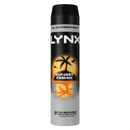 Lynx Lynx Sunset Fresh Anti-Perspirant Deodorant Spray 250ml, 24 Pack 2