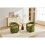 (Green, Chenille) Green Chenille Swivel Accent Chair 9