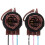 4X 3157 4157NA Bulb Socket Brake Turn Signal Light Harness Wire Plug Connector 9