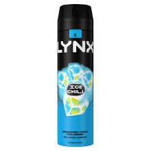 Lynx Ice Chill Body Spray 200ml, 48H Sweat Protection Deodorant