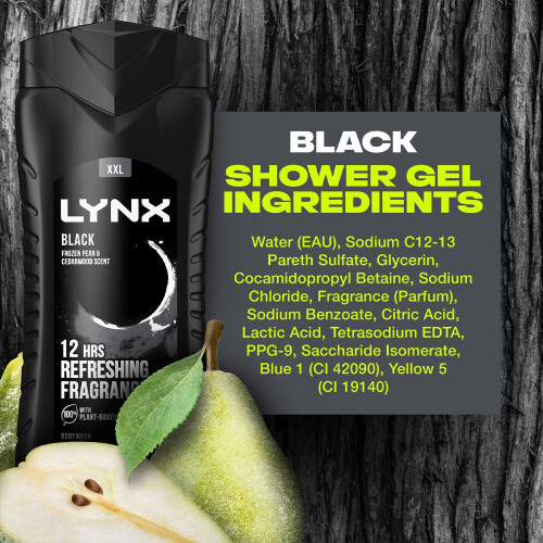 Lynx Lynx Black 6-Pack Bundle, Shower Gel 500ml + Body Spray 250ml, 6 Each 2