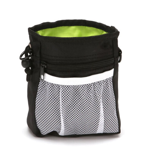 Borsa per Trattamenti per Cani - Tasca per Snack Staccabile con Funzioni Interattive Nera 2