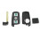2X Remote Key Case  Key Shell Blade Fob Key Case for 2006-2011  1 3 5 6 Series E90 E91 E92 E60 KR55WK49123 3