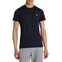 (XL, Navy) Paul Smith Mens Embroidered Motif Cotton T-Shirt