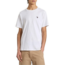 (XXL, White) Paul Smith Mens Embroidered Motif Cotton T-Shirt