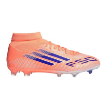 (11.5 UK, Orange/Blue) Adidas Mens League Print Firm Ground Football Boots