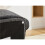 (DARK GREY, Chenille) Chenille Swivel Accent Chair – Dark Grey 15