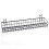 2X Hanging Basket for Wire Wall Grid Panel, Multi-Function Wall Storage and Display Basket, 40X10X5CM, Black Painted 4
