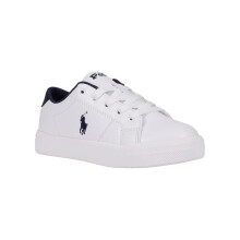 (6 UK, White/Navy) Ralph Lauren Childrens/Kids Sutton Trainers