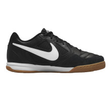 (7 UK, Black/White) Nike Mens Gato Classic Leather Indoor Football Shoes