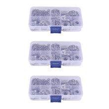 1980 Pcs M3 M4 M5 M6 M8 M10 Entretoises de Rondelle en Acier Inoxydable Rondelle Plat Joint Plat Entretoises Kit Vis Boulon Fixation