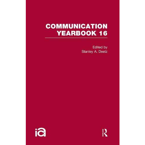 Communication Yearbook 16 Paperback Book