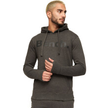 (L, Charcoal) Bench Mens Skinner Spots Pullover Hooded Sweatshirt Jumper Hoody Hoodie