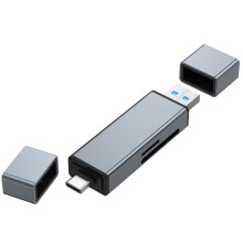 Lecteur de Cartes OTG, Adaptateur USB-C, Clé USB, Lecteur de Cartes TF/, Adaptateur pour Téléphones Portables, Tablettes et Ordinateurs