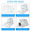 Amplificador de Tela 3D de 14 Polegadas Amplificador de Exibição Móvel para Viagem Branco 6