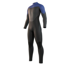 (M, Black / Blue) Mystic Mens Star 2025 Back Zip Full length Wetsuit