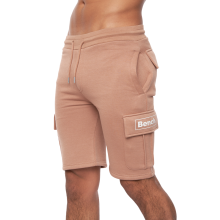 (S, Clay) Bench Mens Claxton Elasticated Jogger Jogging Bottoms Sweatshorts