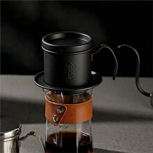 BINCOO Stainless Steel Coffee Filter Infuse Cup Vietnamese Coffee Dripper Maker Pot Portable Coffee Dripper French Press Pot