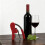 Wine Bottle Opener - Quick Easy Press Corkscrew for Home and Outdoor Use Black 3