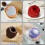6-Cell Raspberry Design Dessert Decorating Tools French Fruit Mousse Cake Mould Kitchen Bakeware Silicone Chocolate Mold 2