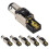 6-Pack Tool Free Shielded RJ45 Cat 8, Cat8 Field Termination Plug, Cat8 Connector, Cat8 Plug 1