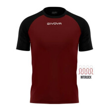 Maillot enfant - GIVOVA - Capo - Granada/Noir - 3XS - Interlock 100% polyester respirant
