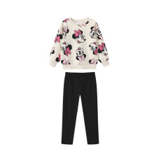 (3-4 Years, Pink) Disney Childrens/Kids Minnie Mouse Loungewear Set