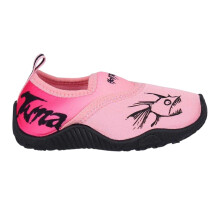 (12 UK Child, Pink/Black) Hot Tuna Childrens/Kids Splasher Water Shoes
