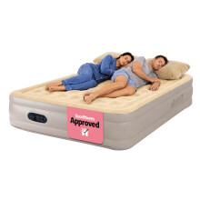 airzzZ SlumberPlus Double Air Bed Beige