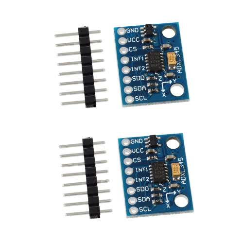 2X ADxL345 Digital 3-Axis Acceleration Of Gravity Tilt Module