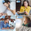 Mini Sleep Wireless Earbuds Bluetooth 5.4 In Ear Headphones with Noise Cancelling Mic LED Display Touch Control for iPhone Android 6