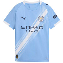 (13 Years, Blue) Puma Childrens/Kids 2025/2026 Manchester City FC Home Shirt