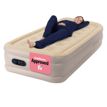 airzzZ SlumberPlus Single Air Bed Beige