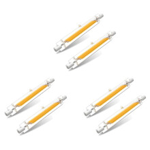 R7S LED 118mm Dimmable Lamps, 20 W R7S LED Bulbs Replacement for 200 W Halogen Bulbs, Warm White Pack of 6
