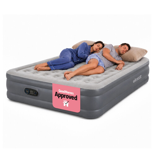 airzzZ SlumberPlus Double Air Bed Grey