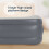 airzzZ SlumberPlus Double Air Bed Grey 3