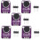 5Pcs GY-MAX4466 Electret Microphone Amplifier MAX4466 Module Adjustable Gain Breakout Board for 1