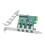 4-Port PCI Express USB 3.0 Controller Card USB 3.0 Expansion Card Multi-Port Type-A VL805 3
