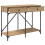 VidaXL vidaXL Console Table Artisan Oak 100 x 39 x 78.5 cm Engineered Wood 5