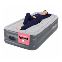 airzzZ SlumberPlus Single Air Bed Grey