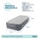 airzzZ SlumberPlus Single Air Bed Grey 7