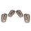 4Pcs Inside Interior Door Handle for   1998-2002 Front Rear Driver & Passenger Side Manaul Lock Beige/Tan 1
