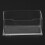 2X Neue Freie Desktop-Visitenkartenhalter Staender Acryl Kunststoff 2