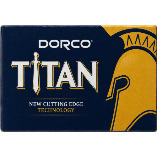 100 Lames de Rasoir Dorco Titan Double Tranchant