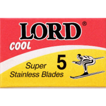 100 Lames de Rasoir Lord Cool Double Tranchant