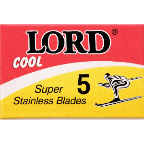 100 Lames de Rasoir Lord Cool Double Tranchant