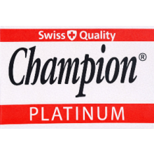 100 Champion Platinum Double Edge Razor Blades