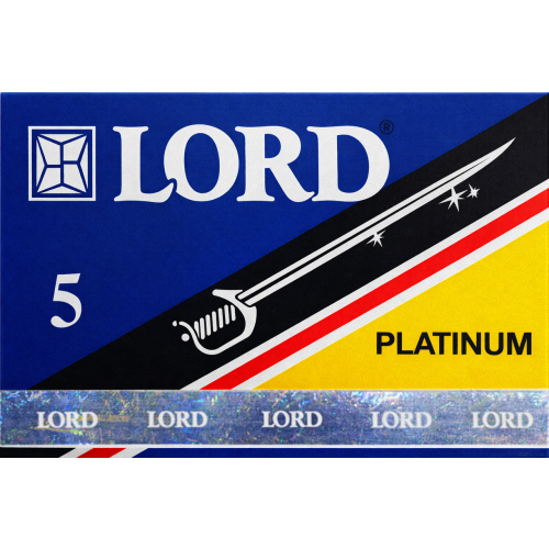 100 Lord Superior Platinum Double Edge Razor Blades